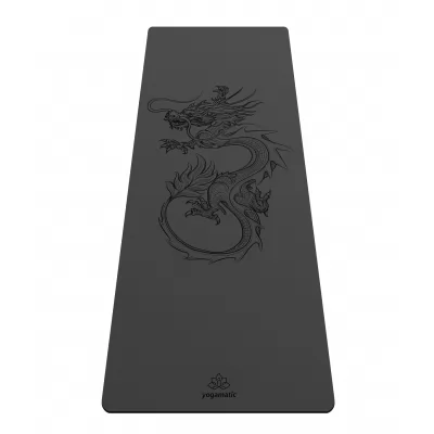 Коврик для йоги — Dragon Grey