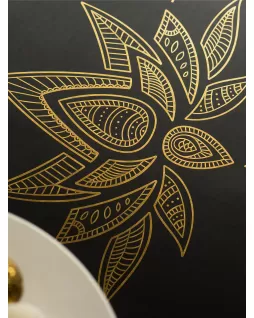 Yoga mat — Lotos Grey Gold Yoga mat — Lotos Grey Gold