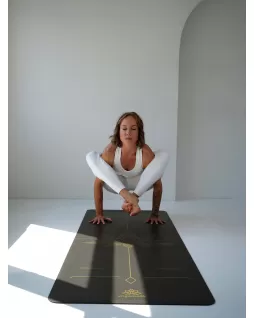 Yoga mat — Lotos Grey Gold Yoga mat — Lotos Grey Gold