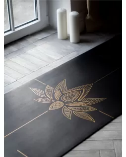 Yoga mat — Lotos Grey Gold Yoga mat — Lotos Grey Gold