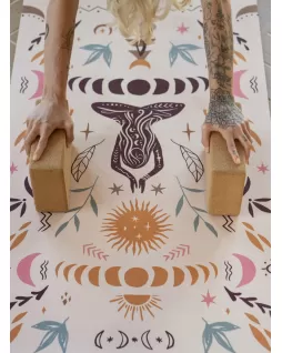 Cork yoga block Cork yoga block