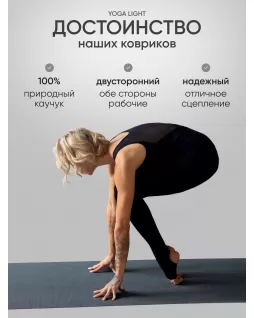 Каучуковый складной коврик 2 мм — Темно-серый Каучуковый складной коврик 2 мм — Темно-серый