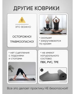 Каучуковый складной коврик 2 мм — Темно-серый Каучуковый складной коврик 2 мм — Темно-серый