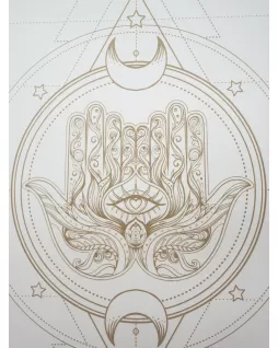 Yoga mat — Hamsa White Yoga mat — Hamsa White