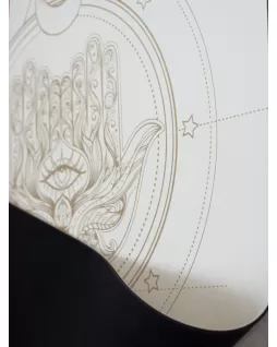 Yoga mat — Hamsa White Yoga mat — Hamsa White
