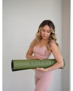 Yoga mat — Balance Olive Premium Light