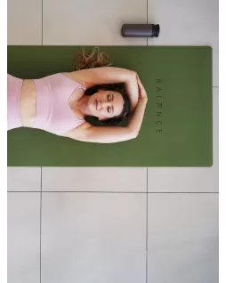 Yoga mat — Balance Olive Premium Light