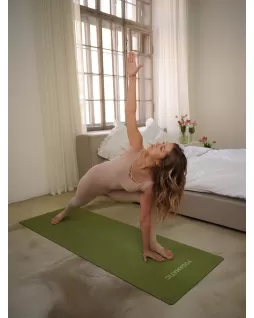 Elongated yoga mat — Classic Khaki Elongated yoga mat — Classic Khaki