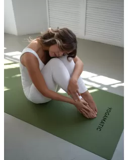 Yoga mat — Premium Travel 2mm Olive