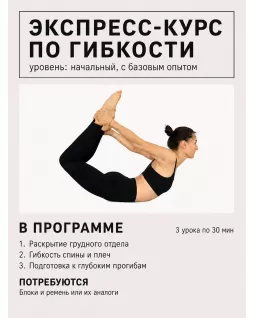 PRO: course for advanced PRO: course for advanced