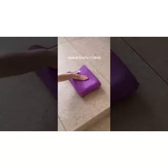 Budget rubber mat YOGA Purple