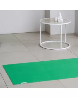 Каучуковый бюджетный коврик Yoga Light Green