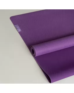 Каучуковый бюджетный коврик Yoga Light Purple