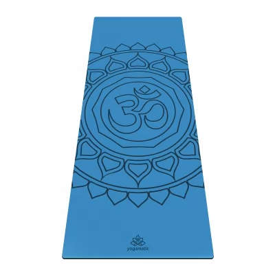Коврик для йоги — Om Blue