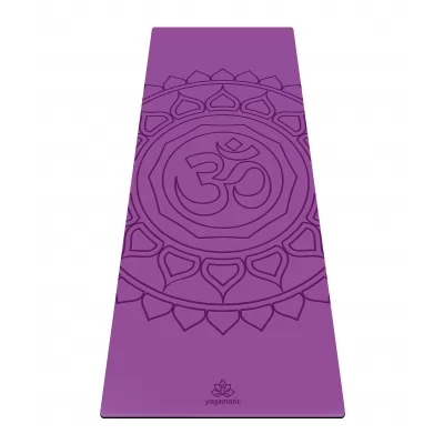 Коврик для йоги — Om Purple