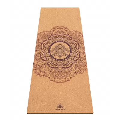 Пробковый коврик для йоги — Mandala
