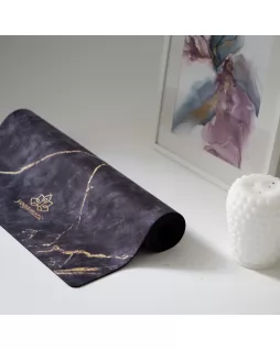 Удлиненный коврик для йоги — Мрамор