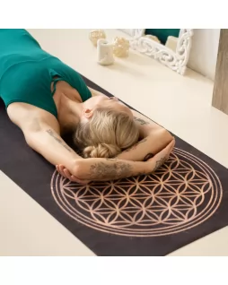 TRAVEL коврик для йоги  — Цветок Жизни