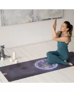 Удлиненный коврик для йоги — Планета