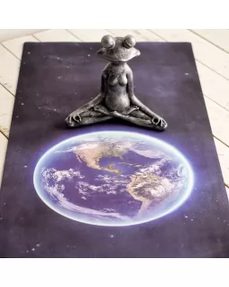 Удлиненный коврик для йоги — Планета