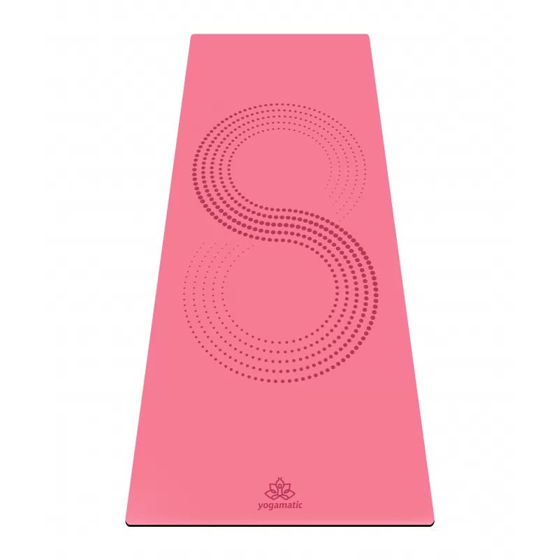 Premium yoga mat with non-slip top provide you a best grip and